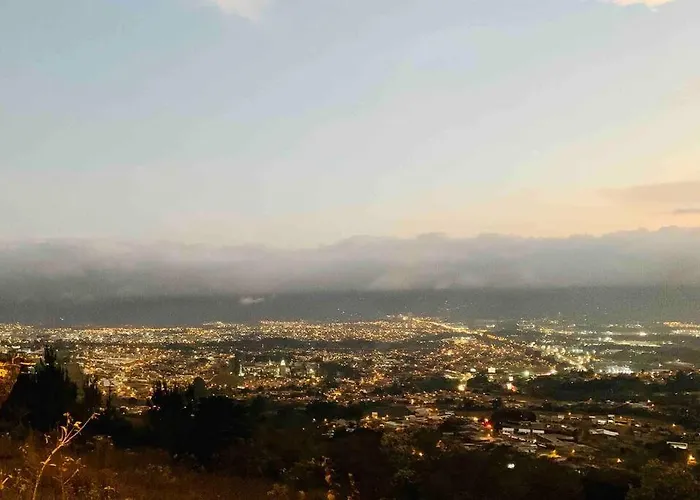Country House With An Incredible View To The City