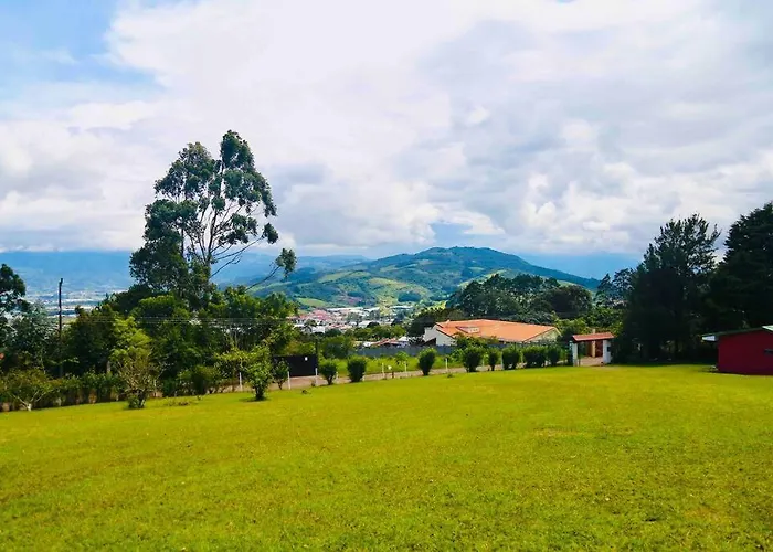 Country House With An Incredible View To The City